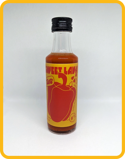 Sweet Lava sauce piquante artisanale habanero 100ml - fabrication française